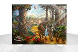 Thomas Kinkade Studios (The Wizard of Oz™ -Follow the Yellow Brick Road™) StarFire Prints™ Beveled Glass