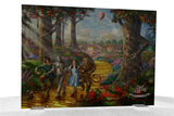 Thomas Kinkade Studios (The Wizard of Oz™ -Follow the Yellow Brick Road™) StarFire Prints™ Beveled Glass
