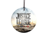 Justice League™ (Logo) Starfire Prints™ Hanging Glass Decoration