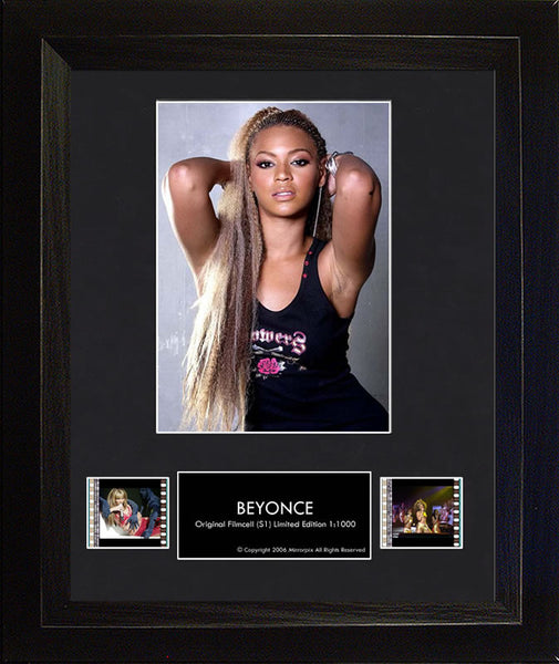 Beyonce S1 Single 13 X 11 Film Cell Lmited Edition COA