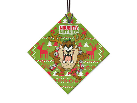 Looney Tunes (Tasmanian Devil ) Starfire Prints™ Hanging Glass Decoration