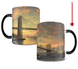 Thomas Kinkade (The Spirit Of New York) Morphing Mugs™ Heat-Sensitive Mug