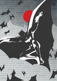 Justice League™ (Batman Words) MightyPrint™ Wall Art