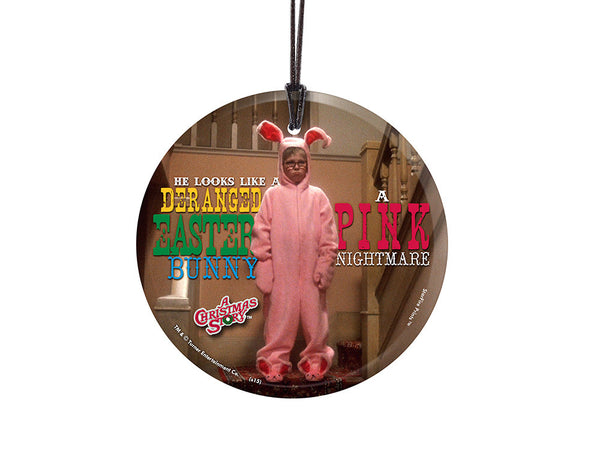 A Christmas Story ™ (Pink Nightmare) StarFire Prints ™ Hanging Glass