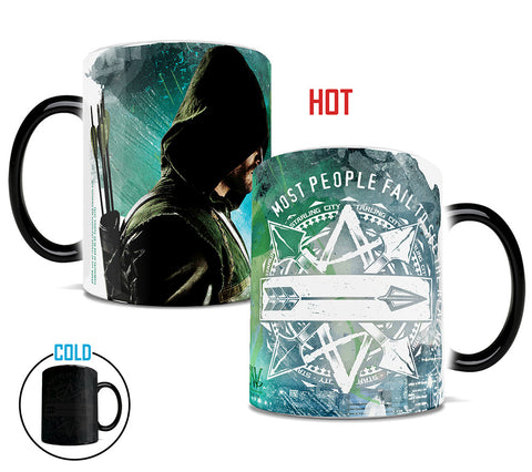 Arrow (Green Arrow) Morphing Mugs™ Heat-Sensitive Mug