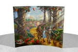 Thomas Kinkade Studios (The Wizard of Oz™ - Follow the Yellow Brick Road™) StarFire Prints™ Curved Glass