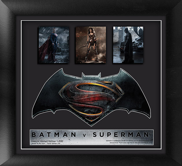 Batman v Superman: Dawn of Justice™ (Trio) Framed Movie Art