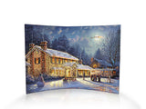 Thomas Kinkade Studios (National Lampoon's Christmas Vacation) Curved Acrylic Print