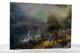 Thomas Kinkade (The Wizard of Oz™ - Dorothy Discovers the Emerald City™) StarFire Prints™ Beveled Glass
