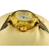 Ladies Croton Swiss Automatic 25 Jewel Diamond Markers Skeleton Sapphire Crystal