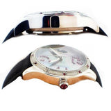 Preowned Ladies Stuhrling Watch ST 90089 Skeleton Back 20 Jewels