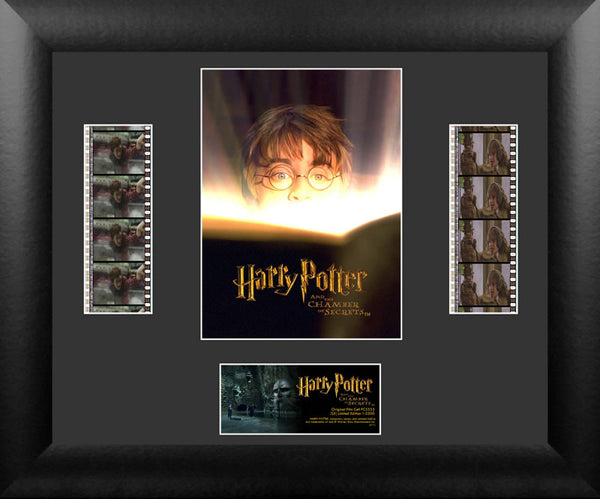 Harry Potter & the Chamber of Secrets S5 Double 13 X 11 Film Cell Numbered Limited Edition COA