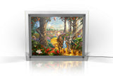 Thomas Kinkade Studios (The Wizard of Oz™ - Follow the Yellow Brick Road) PolyPix™ Print with Backlit Frame