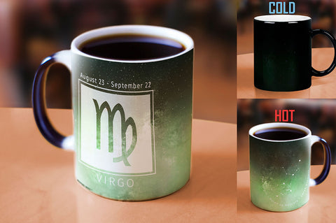 Zodiac (Virgo) Morphing Mugs Heat-Sensitive Mug