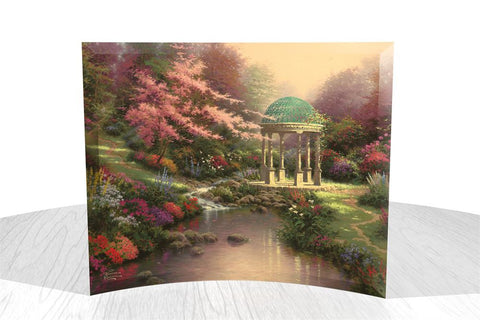 Thomas Kinkade (Pools of Serenity) StarFire Prints™ Curved Glass