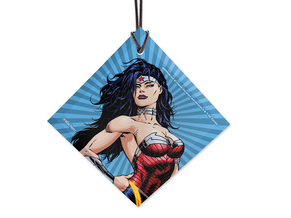 DC Comics Justice League™ (Wonder Woman – Animated) StarFire Prints™ Hanging Glass