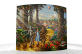 Thomas Kinkade Studios (The Wizard of Oz™ - Follow the Yellow Brick Road™) StarFire Prints™ Curved Glass