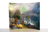 Thomas Kinkade (The Wizard of Oz™ - Dorothy Discovers the Emerald City™) StarFire Prints™ Curved Glass