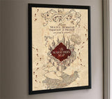 Harry Potter™ (Marauders Map) MightyPrint™ Wall Art