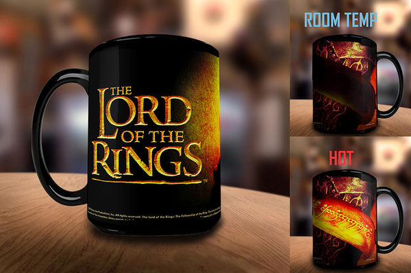 The Lord of the Rings (The One Ring) Morphing Mugs Heat-Sensitive Clue Mug