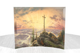 Thomas Kinkade (Sunrise) StarFire Prints™ Curved Glass