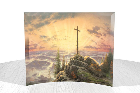 Thomas Kinkade (Sunrise) StarFire Prints™ Curved Glass