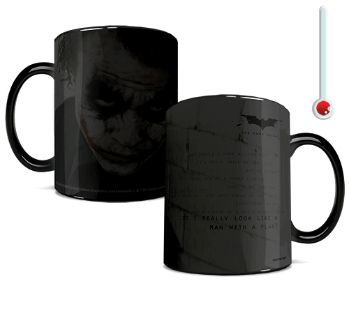 Batman: The Dark Knight™ (Joker – Man With A Plan) Morphing Mugs™ Heat-Sensitive Mug