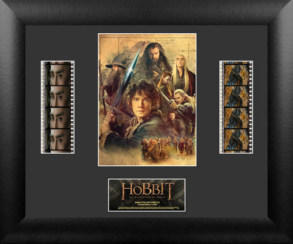 HOBBIT DESOLATION OF SMAUG Film Cell Numbered Limited Edition COA