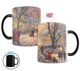 Thomas Kinkade (A Victorian Christmas) Morphing Mugs™ Heat-Sensitive Mug