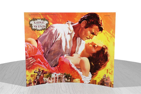 Gone with the Wind™ (Rhett holding Scarlett) StarFire Prints™ Curved Glass
