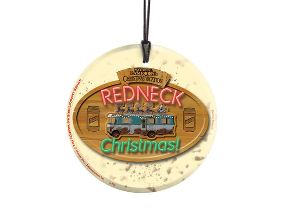 National Lampoon's Christmas Vacation (Red Neck) StarFire Prints™ Hanging Glass
