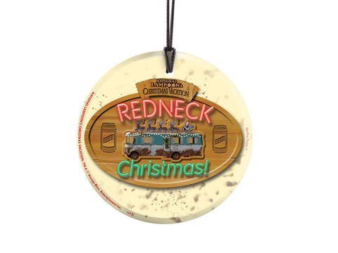 National Lampoon's Christmas Vacation (Red Neck) StarFire Prints™ Hanging Glass