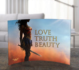 Wonder Woman™ (Love Truth Beauty) Curved Acrylic Print