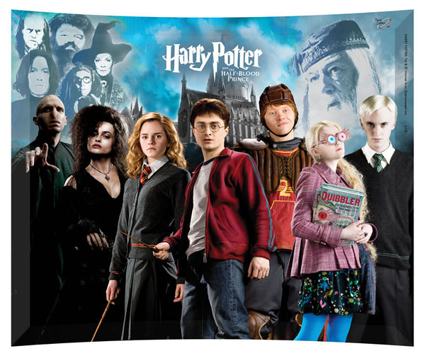 Harry Potter and the Half-Blood Prince™ (Character Collage) StarFire Prints™ Curved Glass