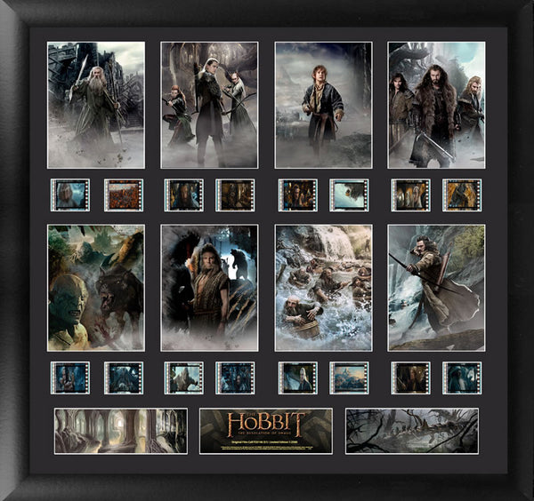 HOBBIT DESOLATION OF SMAUG 20 X 19 Film Cell Numbered Limited Edition COA