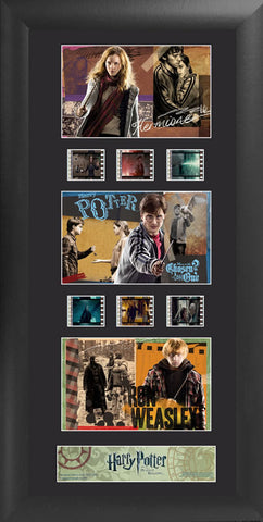 Harry Potter the Deathly Hallows S2 Trio 11 X 20 Film Cell Numbered Limited Edition COA