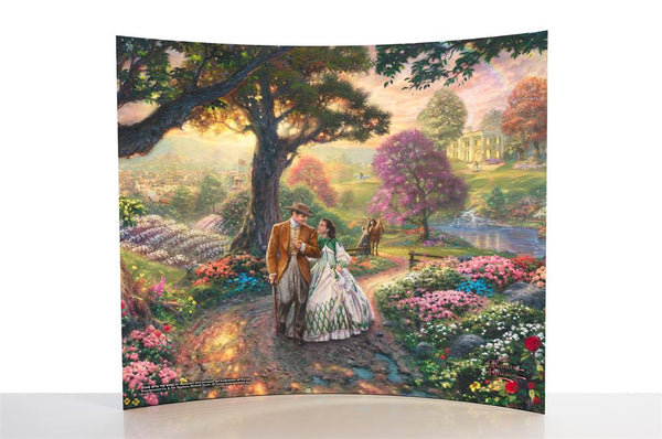 Thomas Kinkade (Gone with the Wind™) StarFire Prints™ Curved Glass