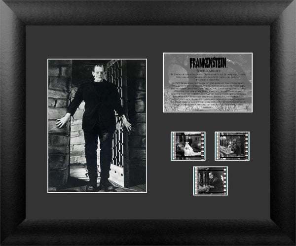 Frankenstein Boris Karloff 1931 FilmCells 13 X 11 Special Edition COA