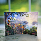 Disney (Pinocchio Wishes Upon a Star)  Curved Acrylic Print