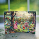 Disney (Sleeping Beauty )  Curved Acrylic Print
