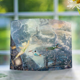 Disney (Tinker Bell and Peter Pan Fly to Neverland) Curved Acrylic Print