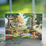 Disney (Winnie The Pooh I) Curved Acrylic Print