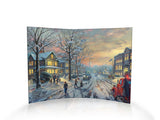 Thomas Kinkade Studios (A Christmas Story) Curved Acrylic Print
