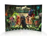DC Comics (The Justice League) Curved Acrylic Print – Thomas Kinkade Studios