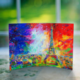 Blend Cota (Eiffel Tower) Curved Acrylic Print