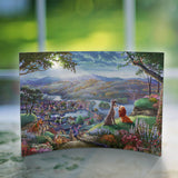 Disney (Lady and the Tramp Falling in Love) Curved Acrylic Print