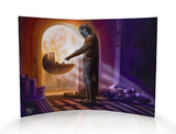 Star Wars (The Mandalorian™ – Turning Point By Monte Moore) Curved Acrylic Print