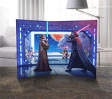 Star Wars (Obi Wan's Final Battle) Curved Acrylic Print