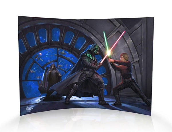 Star Wars (A Son's Destiny) Curved Acrylic Print