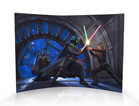 Star Wars (A Son's Destiny) Curved Acrylic Print